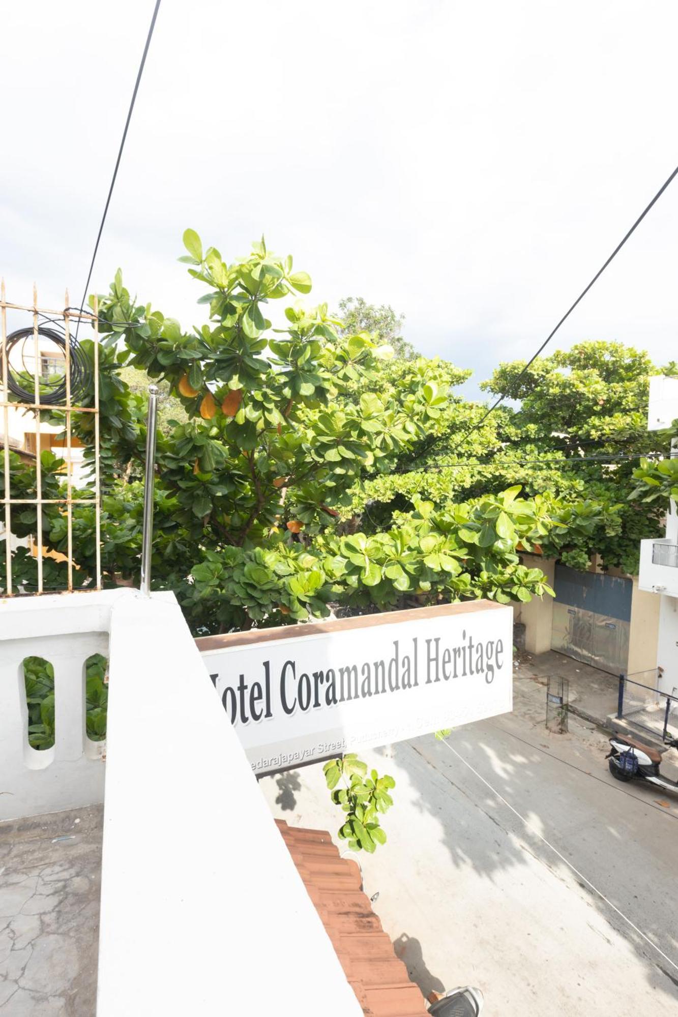 Coramandal Heritage Pondicherry Eksteriør bilde